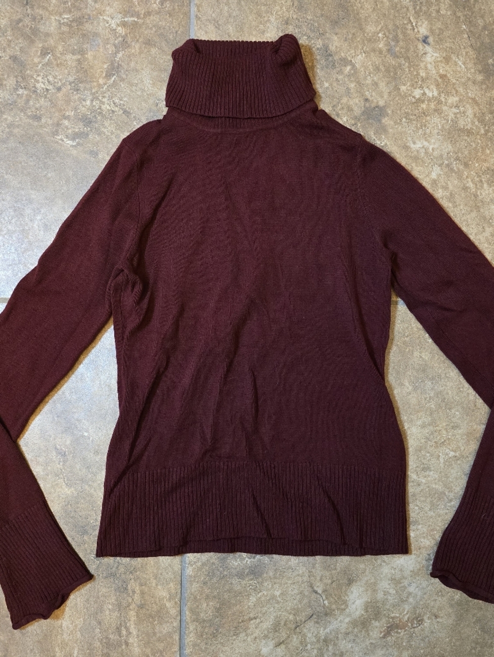 Burgundy | TAKEOUT | Turtleneck Sweater